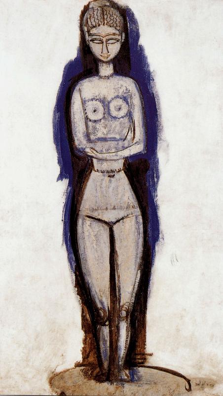 Amedeo Modigliani Standing Nude